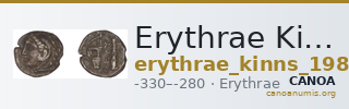 Erythrae Kinns 1980 Period III, AR II — CANOA