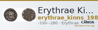 Erythrae Kinns 1980 Period III, AR III — CANOA