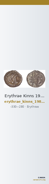 Erythrae Kinns 1980 Period III, AR IV — CANOA