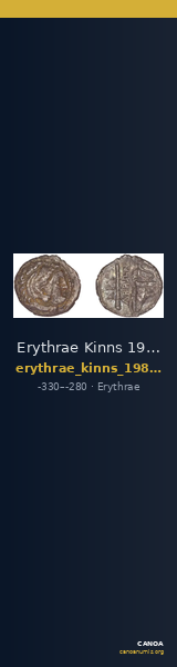 Erythrae Kinns 1980 Period III, AR IV — CANOA
