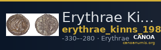Erythrae Kinns 1980 Period III, AR IV — CANOA