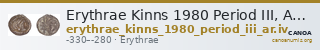 Erythrae Kinns 1980 Period III, AR IV — CANOA