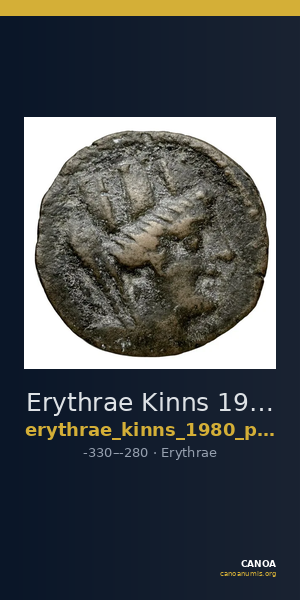 Erythrae Kinns 1980 Period III, AR V — CANOA