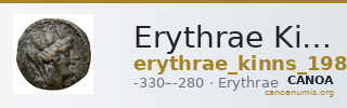 Erythrae Kinns 1980 Period III, AR V — CANOA