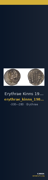 Erythrae Kinns 1980 Period III, AR VI — CANOA
