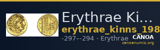 Erythrae Kinns 1980 Period III, AV A — CANOA