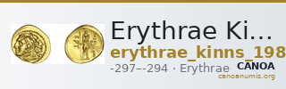 Erythrae Kinns 1980 Period III, AV B — CANOA