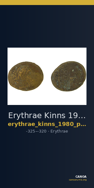 Erythrae Kinns 1980 Period III.1, AE 7 — CANOA