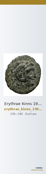 Erythrae Kinns 1980 Period III.2, AE 5 — CANOA