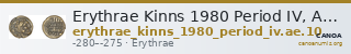 Erythrae Kinns 1980 Period IV, AE 10 — CANOA