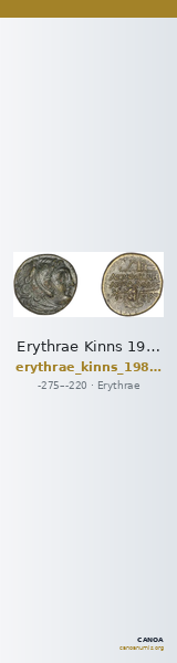 Erythrae Kinns 1980 Period IV, AE 12 — CANOA
