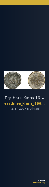 Erythrae Kinns 1980 Period IV, AE 12 — CANOA