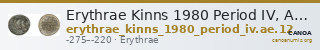Erythrae Kinns 1980 Period IV, AE 12 — CANOA