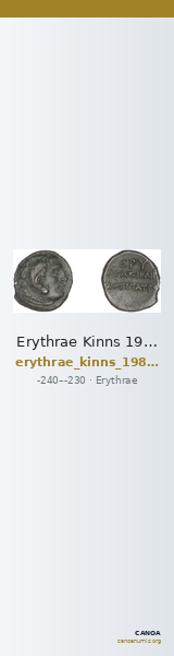 Erythrae Kinns 1980 Period IV, AE 15 — CANOA