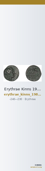 Erythrae Kinns 1980 Period IV, AE 16 — CANOA