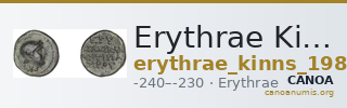 Erythrae Kinns 1980 Period IV, AE 17 — CANOA