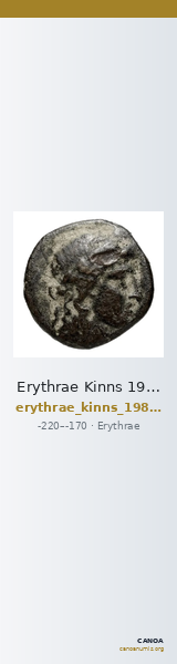 Erythrae Kinns 1980 Period V, AE 17 — CANOA