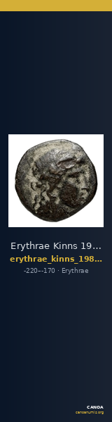 Erythrae Kinns 1980 Period V, AE 17 — CANOA