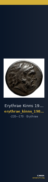 Erythrae Kinns 1980 Period V, AE 18 — CANOA