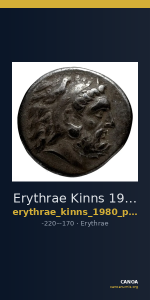 Erythrae Kinns 1980 Period V, AE 18 — CANOA