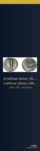 Erythrae Kinns 1980 Period V, AR XI — CANOA