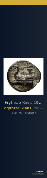 Erythrae Kinns 1980 Period VI, AE 20 — CANOA