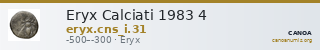 Eryx Calciati 1983 4 — CANOA
