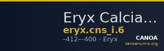 Eryx Calciati 1983 6 — CANOA