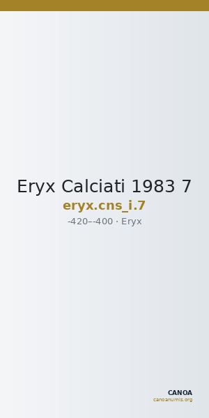 Eryx Calciati 1983 7 — CANOA