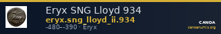 Eryx SNG Lloyd 934 — CANOA