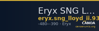 Eryx SNG Lloyd 935 — CANOA