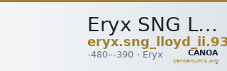 Eryx SNG Lloyd 936 — CANOA