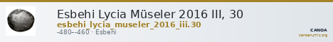 Esbehi Lycia Müseler 2016 III, 30 — CANOA