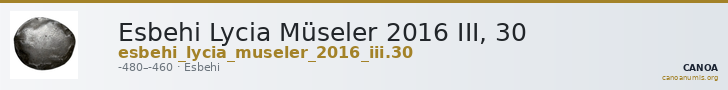Esbehi Lycia Müseler 2016 III, 30 — CANOA