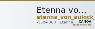 Etenna von Aulock 1979 399-400 — CANOA
