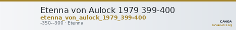 Etenna von Aulock 1979 399-400 — CANOA