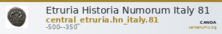 Etruria Historia Numorum Italy 81 — CANOA