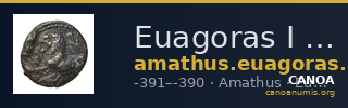Euagoras I Amathus BMC Amathus 7-8 — CANOA