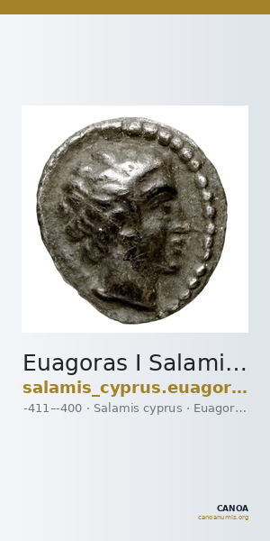 Euagoras I Salamis BMC Salamis 45-48 — CANOA