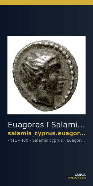 Euagoras I Salamis BMC Salamis 45-48 — CANOA
