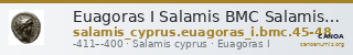 Euagoras I Salamis BMC Salamis 45-48 — CANOA