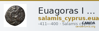Euagoras I Salamis BMC Salamis 49 — CANOA