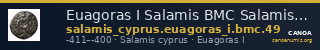 Euagoras I Salamis BMC Salamis 49 — CANOA