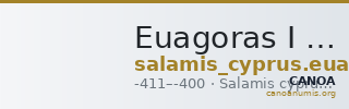 Euagoras I Salamis BMC Salamis 50 — CANOA