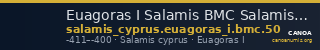 Euagoras I Salamis BMC Salamis 50 — CANOA