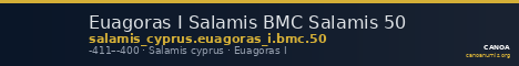 Euagoras I Salamis BMC Salamis 50 — CANOA