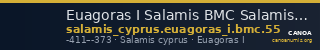 Euagoras I Salamis BMC Salamis 55 — CANOA