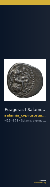 Euagoras I Salamis BMC Salamis 56-60 — CANOA
