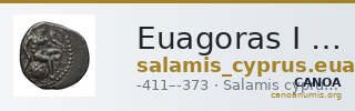 Euagoras I Salamis BMC Salamis 56-60 — CANOA