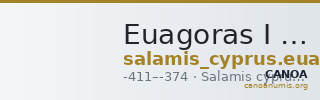Euagoras I Salamis Markou 2011 266-280 — CANOA